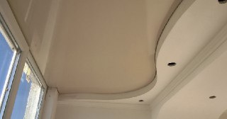 Натяжной потолок на балкон Острогожск, цена 6230 руб.